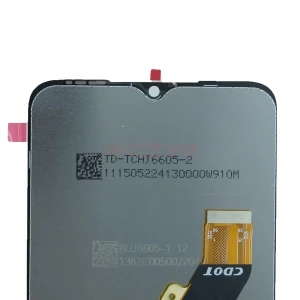 Дисплей для Infinix Smart 7 с тачскрином (черный) - Оригинал