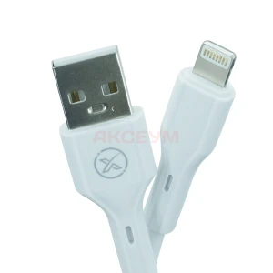 Кабель USB - Lightning XO NB230 (2.4A) белый