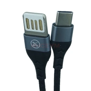Кабель USB - Type-C XO NB188 (2.4A) серый
