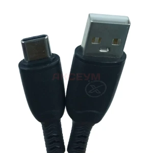 Кабель USB - Type-C XO NB245 (2.4A/силикон) белый