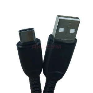 Кабель USB - Type-C XO NB245 (2.4A/силикон) черный