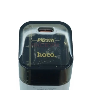 Сетевая зарядка Type-C Hoco C125A (20W/PD) черная