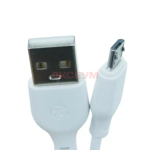Сетевая зарядка USB XO L99 (12W/кабель MicroUSB) белая