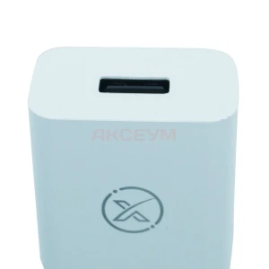 Сетевая зарядка USB XO L99 (12W/кабель Type-C) белая