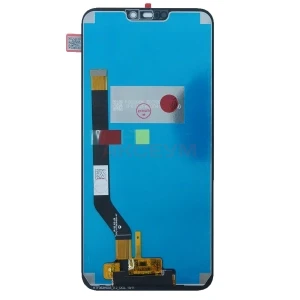 Дисплей для Honor 8C с тачскрином (черный) - Оригинал