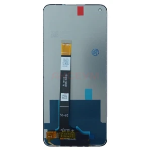 Дисплей для Realme Narzo 30 5G с тачскрином (черный) - Оригинал