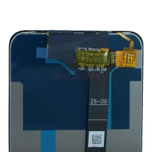 Дисплей для Realme Narzo 30 5G с тачскрином (черный) - Оригинал