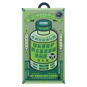 Защитное стекло для iPhone 14 Pro Remax Medicine Glass GL-27 (черное) - Антишпион