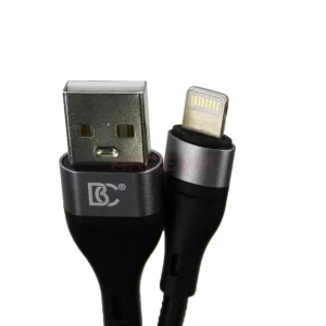 Кабель USB - Lightning BC X57 (5A/оплетка ткань) черный