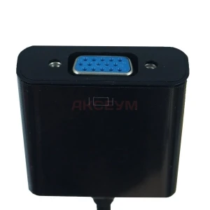 Переходник DVI-D (F) - VGA (M) черный