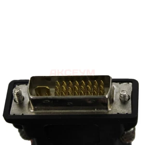 Переходник DVI-I (F) - VGA (M) черный