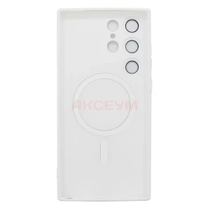 Чехол-накладка для Samsung Galaxy S23 Ultra/S918B SM020 Matte MagSafe (белый)