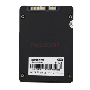 SSD накопитель 512GB Bestoss S201 (SATA III/2.5/NAND 3D QLC)