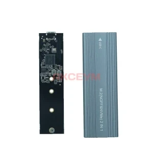 Внешний корпус для жесткого диска M.2 NGFF/NVME (Type-C/USB C/3.1 алюминий)