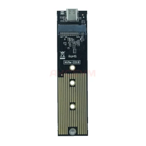 Внешний корпус для жесткого диска M.2 NGFF/NVME (Type-C/USB C/3.1 алюминий)