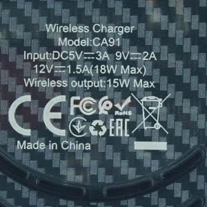 Авто держатель Hoco CA91 (MagSafe 15W/в дефлектор) черный