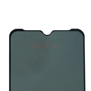 Защитное стекло для Xiaomi Redmi 9A/9C/10A (черное) - Антишпион