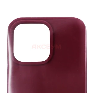 Чехол-накладка Soft Touch для iPhone 15 Pro Max (бордовый)