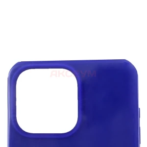 Чехол-накладка Soft Touch для iPhone 15 Pro Max (синий)