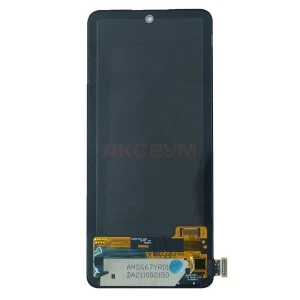 Дисплей для Xiaomi Redmi Note 11 Pro 4G/5G/10 Pro 4G/Poco X4 Pro 5G с тачскрином (черный) - OLED