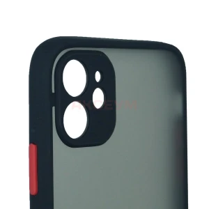 Чехол накладка для iPhone 11 PC041 (черный)