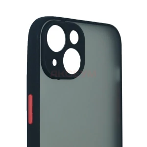 Чехол накладка для iPhone 14 PC041 (черный)