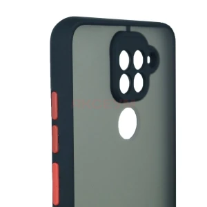 Чехол накладка для Xiaomi Redmi Note 9 PC041 (черный)