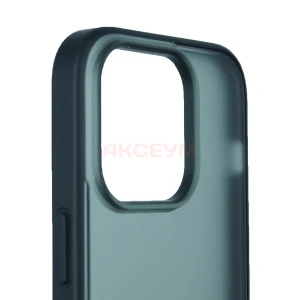 Чехол накладка для iPhone 14 Pro PC035 (черный)