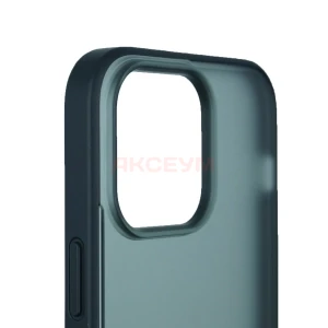 Чехол накладка для iPhone 14 Pro Max PC035 (черный)