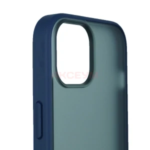 Чехол накладка для iPhone 15 PC035 (синий)
