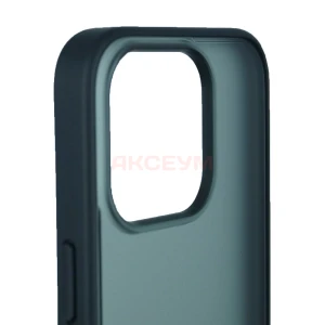 Чехол накладка для iPhone 15 Pro PC035 (черный)