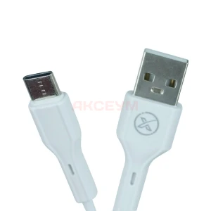 Кабель USB - Type-C XO NB230 (2.4A) белый