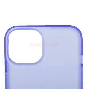 Чехол накладка для iPhone 14 PC079 (фиолетовый)