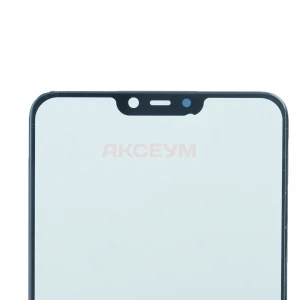 Стекло дисплея для OPPO A3s/A5/Ax5 (CPH1803/CPH1809/CPH1851) черное - Оригинал