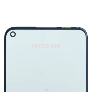 Стекло дисплея для Huawei P40 Lite 4G (JNY-LX1) Nova 6 SE (JNY-TL10) с OCA пленкой (черное) - G+OCApro