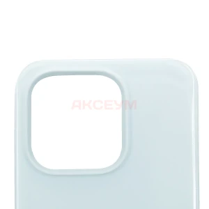 Чехол накладка для iPhone 15 Pro Max ORG Soft Touch (белый)