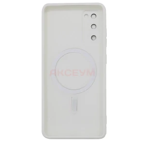Чехол-накладка для Samsung Galaxy S20 FE/G780 SM020 Matte MagSafe (белый)