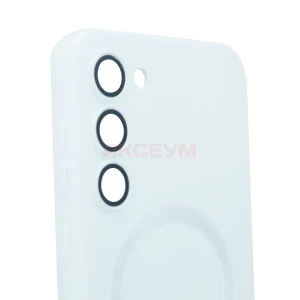 Чехол-накладка для Samsung Galaxy S23 Plus/S916 SM020 Matte MagSafe (белый)