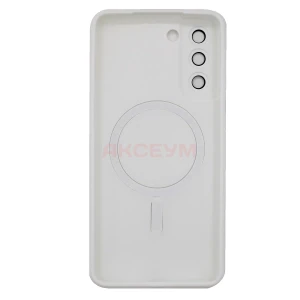Чехол-накладка для Samsung Galaxy S21 FE/G990B SM020 Matte MagSafe (белый)