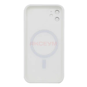 Чехол-накладка для iPhone 11 SM020 Matte MagSafe (белый)
