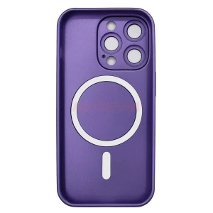 Чехол-накладка для iPhone 14 Pro Max SM020 Matte MagSafe (фиолетовый)