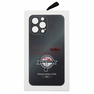 Чехол накладка для iPhone 13 MagSafe SM021 (черный)