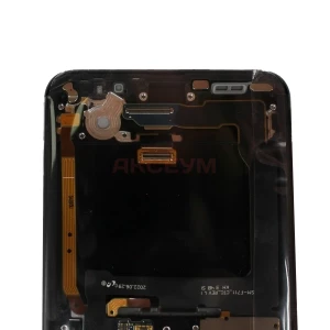 Дисплей с рамкой для Samsung Z Flip 3 (F711B) внутренний 6.7 (черный) - Оригинал