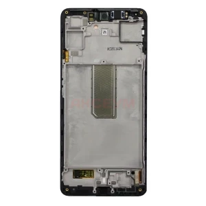 Дисплей с рамкой для Samsung Galaxy M54 5G (M546B) с тачскрином (черный) - Оригинал