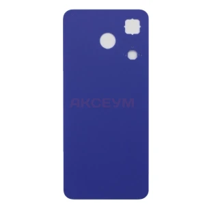 Задняя крышка для Tecno Spark 10 4G (синяя)