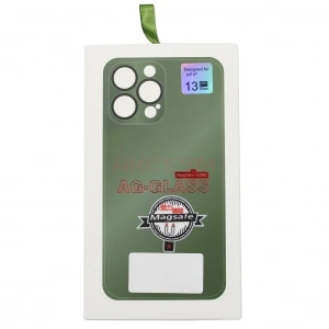Чехол накладка для iPhone 13 Pro Max MagSafe SM021 (зеленый)