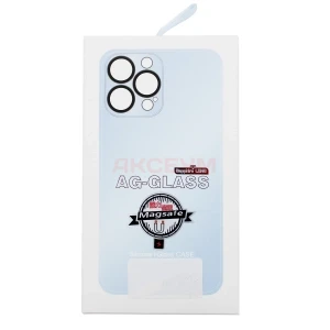 Чехол накладка для iPhone 15 Pro MagSafe SM021 (светло-голубой)