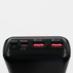 Внешний аккумулятор Borofone BJ38A 20000 mAh (22.5W/QC3.0/PD/2USB/MicroUSB/Type-C) черный