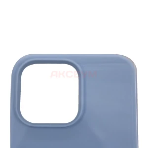 Чехол накладка для iPhone 15 Pro Max ORG Full Soft Touch (пастельно-голубой)