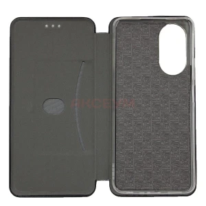 Чехол книжка для OPPO A58 BC002 (черный)